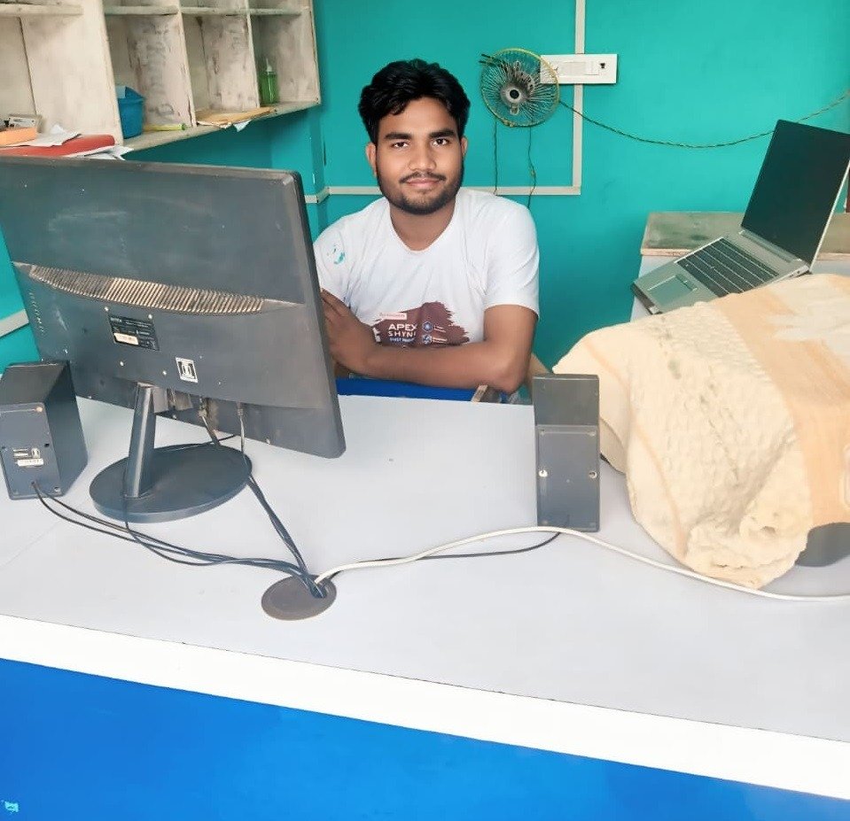 Deepak Kumar at Desk